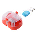 32V 80A Large Audio Blade MAXI Fuse Box Block Holder with Gaskets Orange
