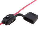 Car Boat Truck RV Waterproof 16AWG In-Line ATO ATC Medium Blade Fuse Holder