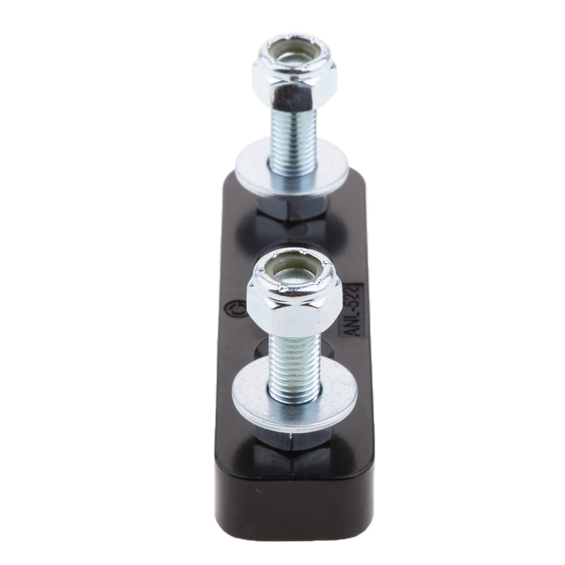 Heavy Duty Inline ANL Fuse Black Holder for 25AMP to 500AMP ANL Fuse