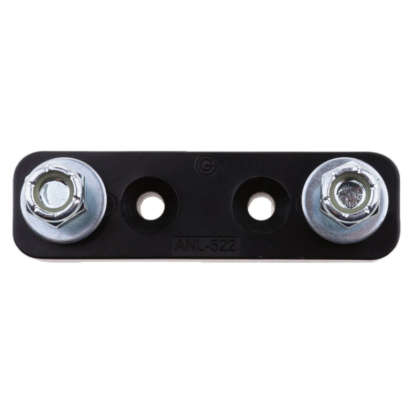Heavy Duty Inline ANL Fuse Black Holder for 25AMP to 500AMP ANL Fuse
