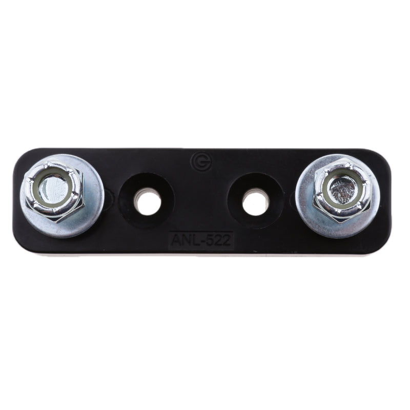 Heavy Duty Inline ANL Fuse Black Holder for 25AMP to 500AMP ANL Fuse