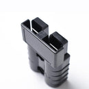 2 Sets Winch Trailer 50A 600V Battery Quick Connector Plugs with Dust Caps Black