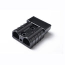 2 Sets Winch Trailer 50A 600V Battery Quick Connector Plugs with Dust Caps Black