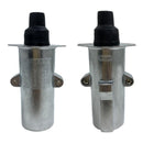 7 Pin 24V Trailer Plug Socket N Type Connector for Towbar Car Caravan Truck