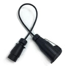 12V 7P To 13Pin Car Caravan Towbar Towing Trailer Plug Socket Connector EU