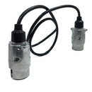 Car Trailer Truck 7Pin to 7Pin Plug Adapter Converter Tow Bar Socket Silver