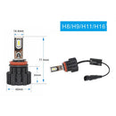 2X Car Headlight Bulbs Head Lamps 50W 6800LM Conversion Kit H8/H9/H11 High Quality