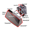 Kitchen Cabinet Handle Drawer Cupboard Door Knob for 0.59~0.7 Inch Door