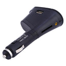 Car MP3 Music Player FM Transmitter Cigarette Lighter USB Charger Rotable Green LED