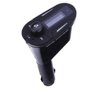 Car MP3 Music Player FM Transmitter Cigarette Lighter USB Charger Rotable Green LED