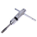 T-Handle Ratchet Tap Wrench with 5pcs M3-M8 Machine Screw Thread Taps Metric