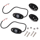 2 Pieces Under Car Chassis LED Light Lamp Boat Marine Light Blue
