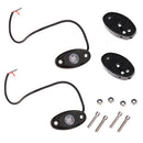 2 Pieces Under Car Chassis LED Light Lamp Boat Marine Light Blue