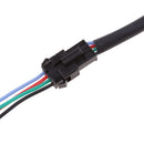 LED Flow Strip Trunk With Side Turn Signals Rear Light Blue Red Yellow White