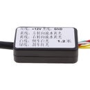 LED Flow Strip Trunk With Side Turn Signals Rear Light Blue Red Yellow White