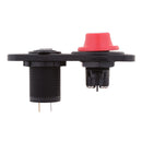 Car 50A Battery Disconnect Rotary Isolator Switch and Dual 5V 3.1A USB Ports