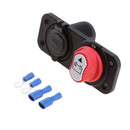 Car 50A Battery Disconnect Rotary Isolator Switch and Dual 5V 3.1A USB Ports