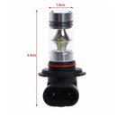 1 Pair H10 9145 100W Ice Blue 2323 20LED Daytime Running Fog Lights Bulbs