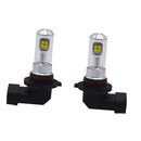 2 Pieces 9005 LED Fog Lights Bulbs 80W Car Driving Lamps 6000K White 1500LM 2835