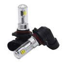2 Pieces 9005 LED Fog Lights Bulbs 80W Car Driving Lamps 6000K White 1500LM 2835