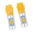2pcs 3156 3157 21SMD LED Bulb For Car Turn Parking Signal Light Amber