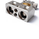 1 Pair 1/0 & 8 Gauge Positive Negative Battery Terminal Clamp Connector