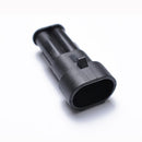 2 Sets 2 Pin Sealed Waterproof Electrical Wire Connector Plug Terminal