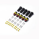 5 Sets Sealed Waterproof Electrical Wire Connector Plug Terminal