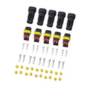 5 Sets Sealed Waterproof Electrical Wire Connector Plug Terminal