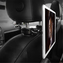 Adjustable Magnetic Headrest Tablet Phone Bracket Mount Kit for Universal Red