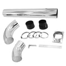Car Air Intake Systems 76mm Car Cold Air Intake Pipe Hose Tube & Accessories