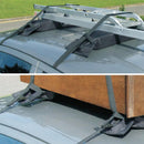 1 Pair Car SUV Roof Top Cargo Rack Carrier Soft-Sided Luggage Easy Rack Travel
