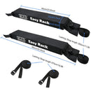 1 Pair Car SUV Roof Top Cargo Rack Carrier Soft-Sided Luggage Easy Rack Travel