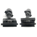 Replacement 7Pin Round to 7Pin Flat Trailer Plug Socket Connector for Caravan Boat Truck