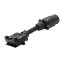 Replacement 7Pin Round to 7Pin Flat Trailer Plug Socket Connector for Caravan Boat Truck