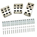 1 Set of 3 Pieces Non-Slip Manual Car Truck Brake Pedal Clutch Accelerator Pads