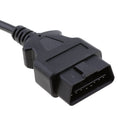 16 Pin OBDII OBD2 to DB 25 Pin Extension Diagnostic Cable Adapter Cord 100cm