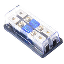 2Way 2X 8Gauge Input to 2X 8Gauge Output ANL Distribution Block with 60A ANL Fuses
