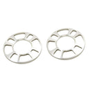 2 Pieces 5MM 4 Hole Car Vehicle Universal Aluminium Alloy Wheel Hub Spacers