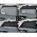 2 Pieces Car Rear Side Sun Shade Rear Window Covers Mesh Visor Protector