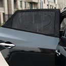 2 Pieces Car Rear Side Sun Shade Rear Window Covers Mesh Visor Protector