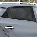2 Pieces Car Rear Side Sun Shade Rear Window Covers Mesh Visor Protector