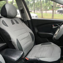 13 Pieces Universal Car Seat Backrest Headrest Cover Protector Grey Black