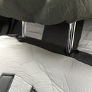 13 Pieces Universal Car Seat Backrest Headrest Cover Protector Grey Black