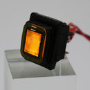 Yellow 6 Pin 3 Position Rocker Toggle Switch for Car Truck Boat Motorhome