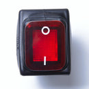 Red 4 Pin 2 Position Rocker Toggle Switch for Car Truck Boat Motorhome