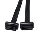OBD2 16 Pin Male To Female Y Splitter Extension Cable Connector Wire Plug