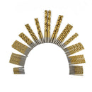 99 Pieces 1.5mm - 10mm HSS Titanium Shank Drill Bits Set For Wood Plastic