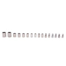 40 Pieces SAE & Metric Sockets Set Ratchet Hand Tools Kit Adapter & Case
