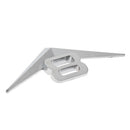3D Metal V8 Racing Decal Flag Car Emblem Sticker Badge for Car Body Silver